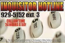 INQUISITOR HOTLINE