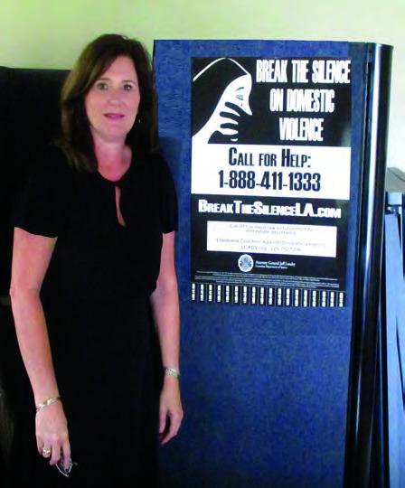 Jeri Bowen offers help to domestic violence victims