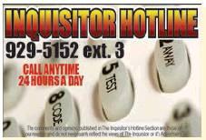 INQUISITOR HOTLINE