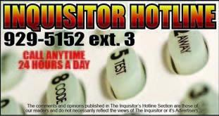 INQUISITOR HOTLINE