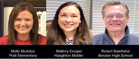 Bossier names 2020-21 Teachers of the Year