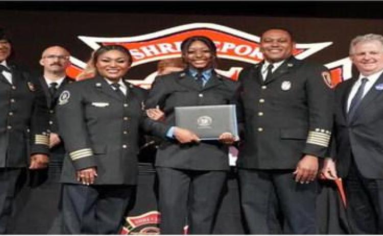 Aniya Brown graduates from Shreveport Fire Department’s 73rd Basic Recruit class