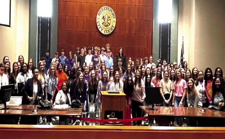 Judge Merckle Conducts ‘Kids in the Courtroom’ Program