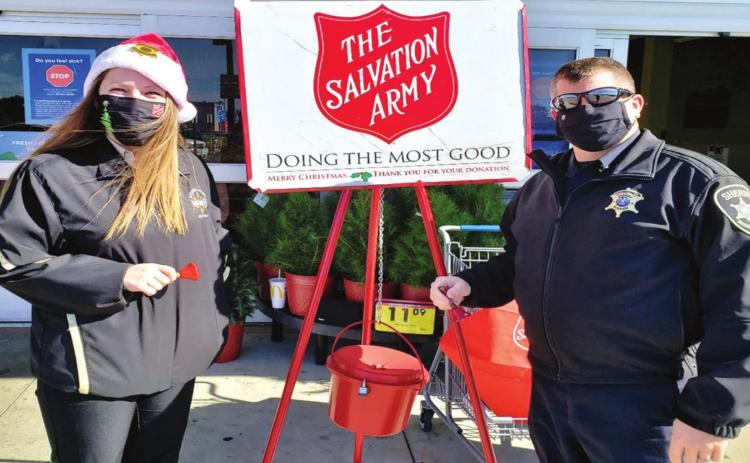 Bossier Sheriff’s Office raises $2,200 for Salvation Army