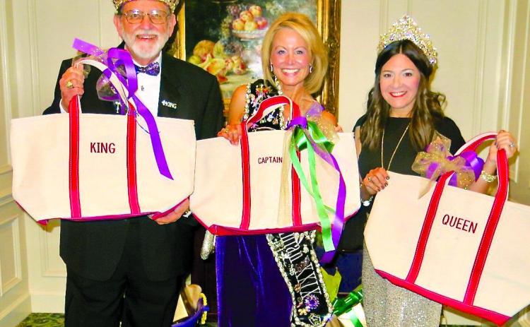 Krewe Justinian King XXXIX U.S. District Judge Maury Hicks Forgot the Crown Needed to Complete His Royal Dress for Dinner at Shreveport Club