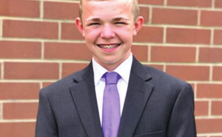 Benton student named Louisiana Middle School Student of the Year