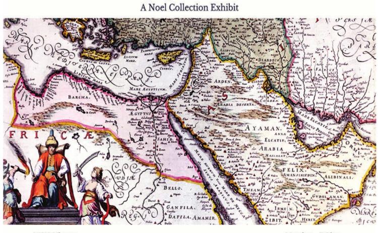 LSUS Noel Memorial Library features ‘Cartographic Curiosities’ historical map exhibit, first since early 2020