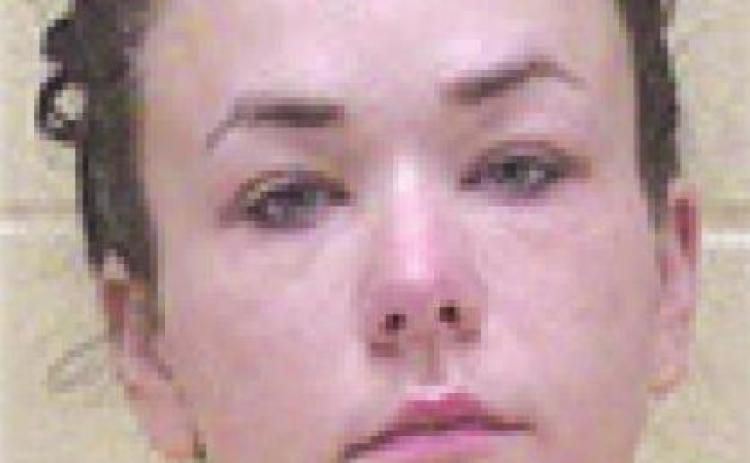 Disorderly woman found with drugs