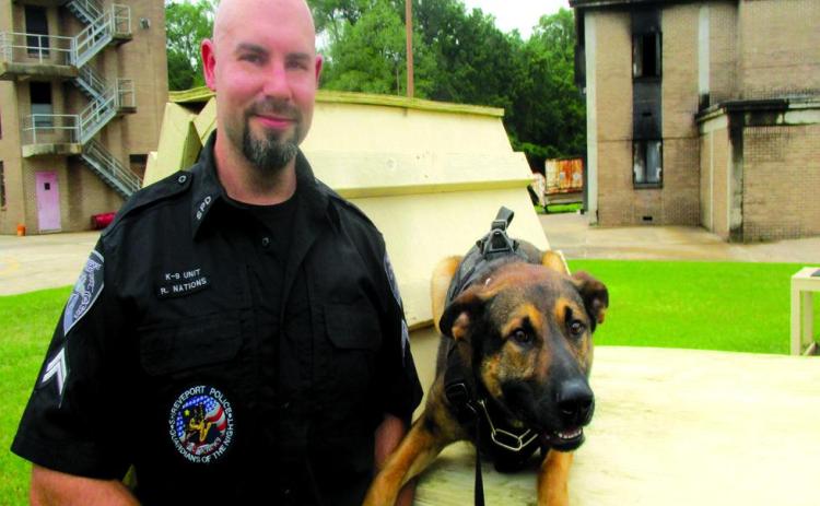 Cpl. Roy Nations and K-9 Enzo put the bite on crime