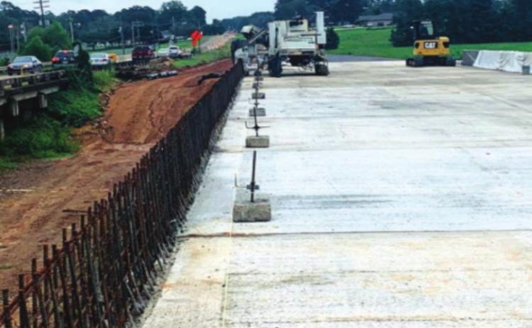 Haughton’s Hwy 80 bridge project reaches halfway point