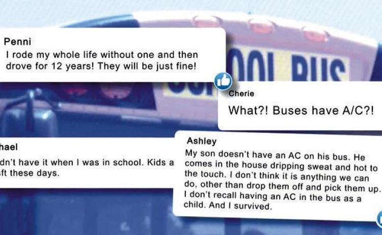 Kids Brave Heat on Bossier Buses With No A/C; Parents Express Feelings on Issue