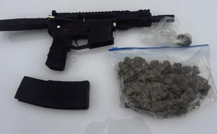 Traffic Stop Uncovers AR-Style Rifle, Nearly 89 Grams of Marijuana