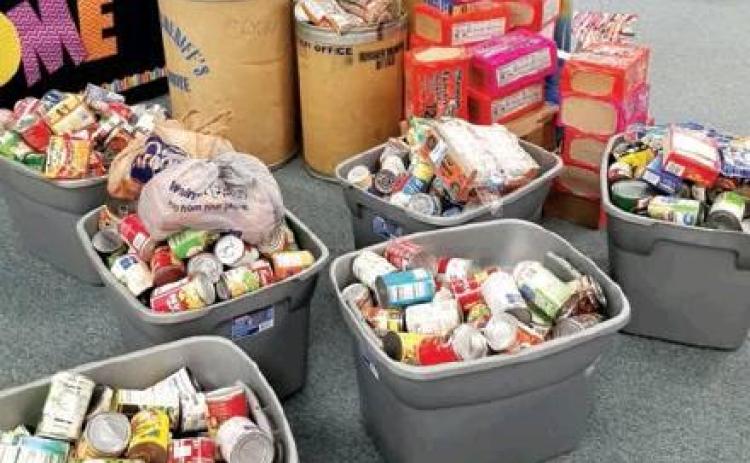 Bossier Sheriff’s Office collecting food to give for Operation Blessing