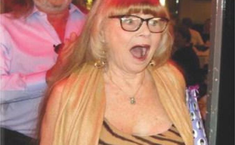 2023 ATLAS QUEEN BITSY SMITH GLITTERED AT HER SURPRISE ERNEST'S ORLEANS RESTAURANT BIRTHDAY PARTY