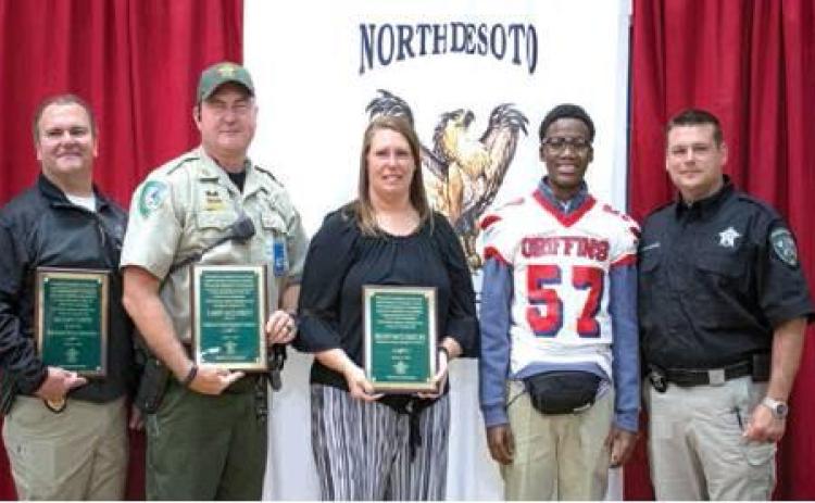 DeSoto sheriff honors three for saving high school student