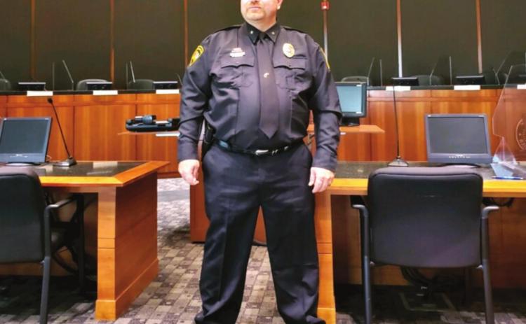 Collier sworn in as Benton Police Chief