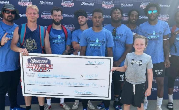 $4,468 donated to local charities through 1st & Give Flag Football Tournament