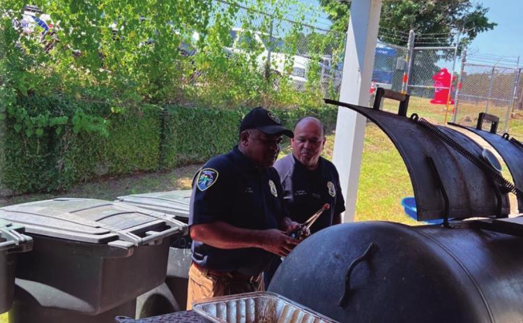 Shreveport Police Department holds fishing camp
