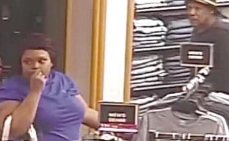 Dillard's theft suspects sought