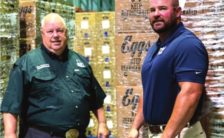 Egg donation to Louisiana food banks