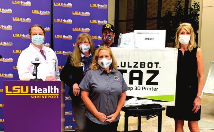 Lions Club donates masks and equipment