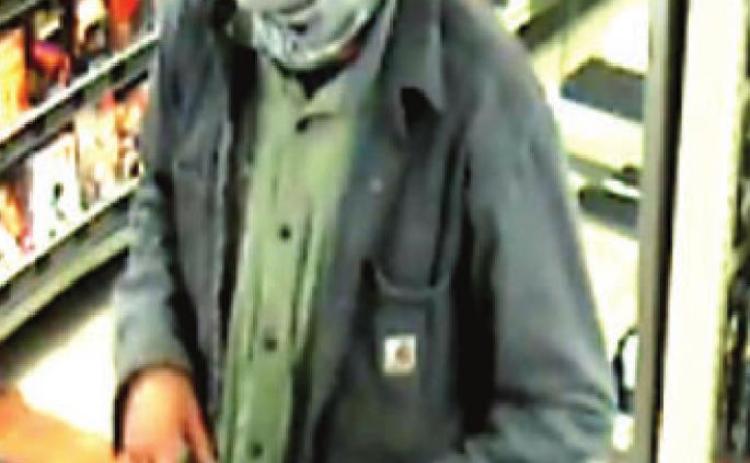 Theft suspect sought