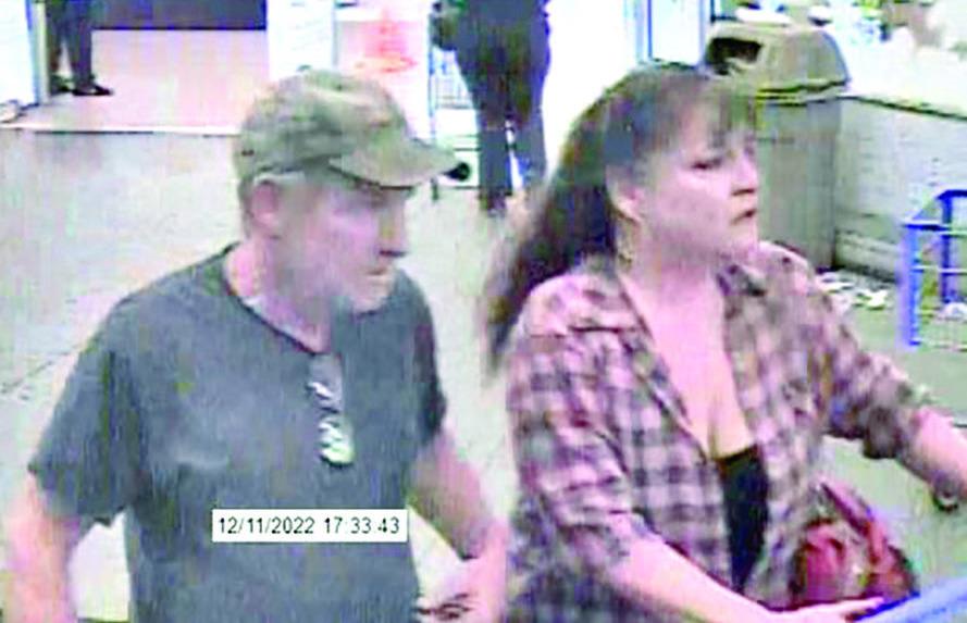 Police seek help to ID couple who took wallet