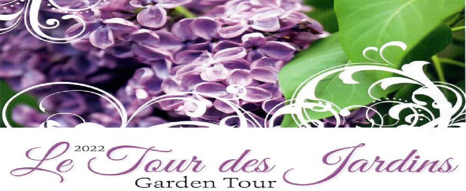2022 Le Tour des Gardins Garden Tour