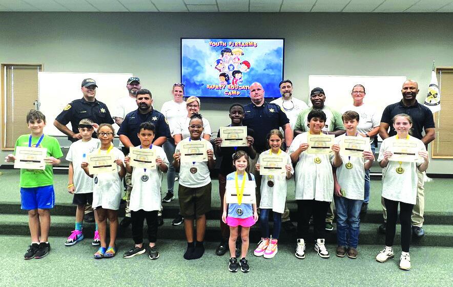 The Caddo Sheriff's Office hosted its annual Youth Firearms Safety Camp!