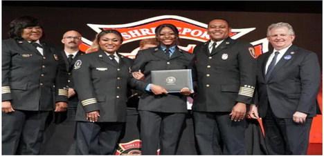 Aniya Brown graduates from Shreveport Fire Department’s 73rd Basic Recruit class 
