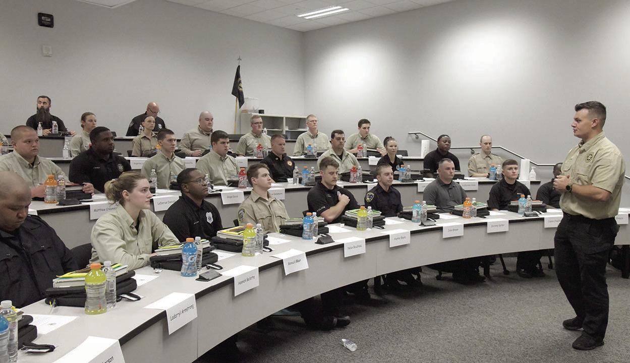 Training begins for new class of law enforcement recruits