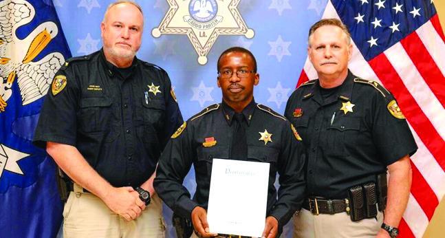 Caddo Sheriff awards deputies for heroism, lifesaving acts!