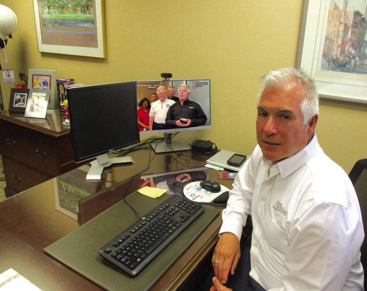 Michael Corbin powers through at AEP/SWEPCO, Shreveport Chamber