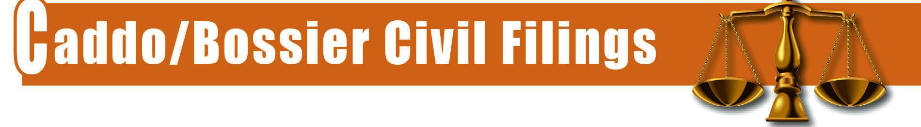 Caddo/Bossier Civil Filings