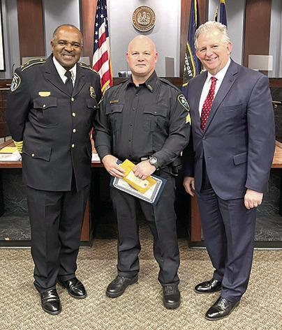 Police Chief Smith holds promotion ceremony