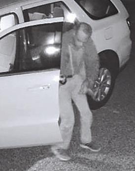 Man who burglarized vehicle sought by police