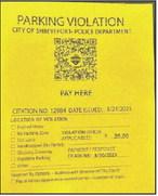 Fake Parking Citations Reported in Shreveport