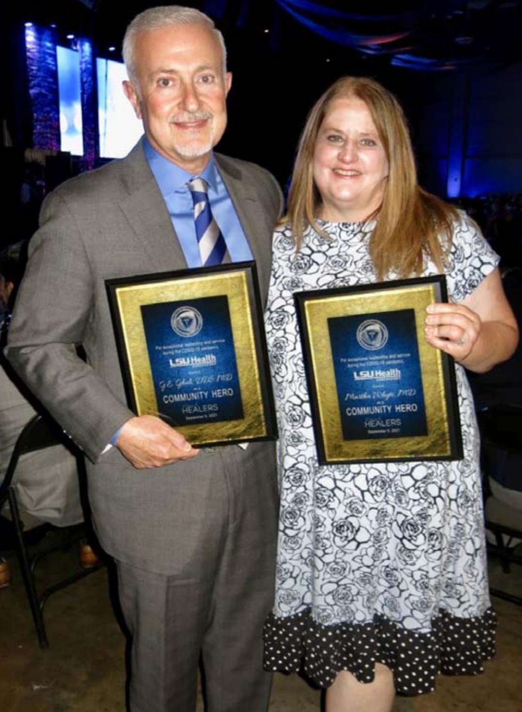 Healers / heroes honored at glittery fundraiser