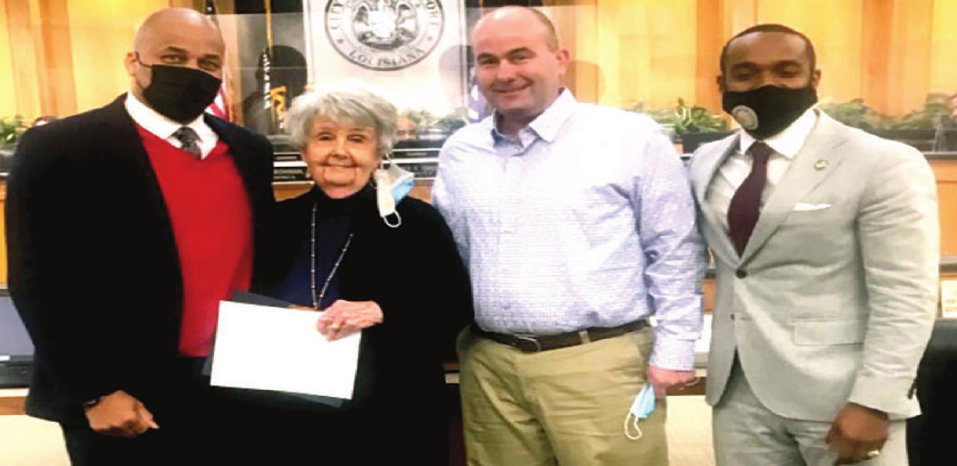 Shreveport City Council honors former Councilman James Flurry