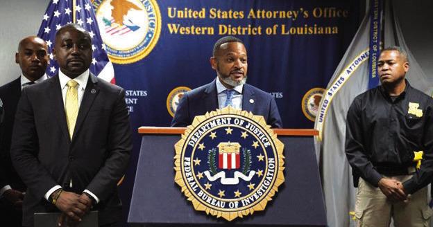 FBI New Orleans partners with Shreveport-Bossier law enforcement on violent crime initiative!