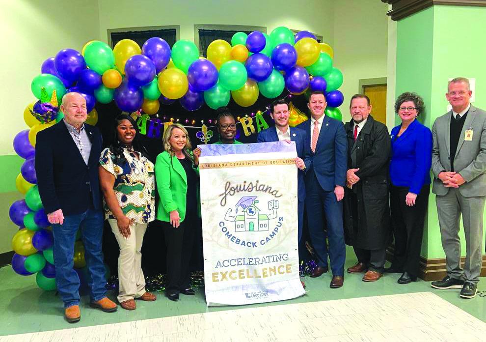 Bossier Elementary Also Recognized as Louisiana Comeback Campus School!