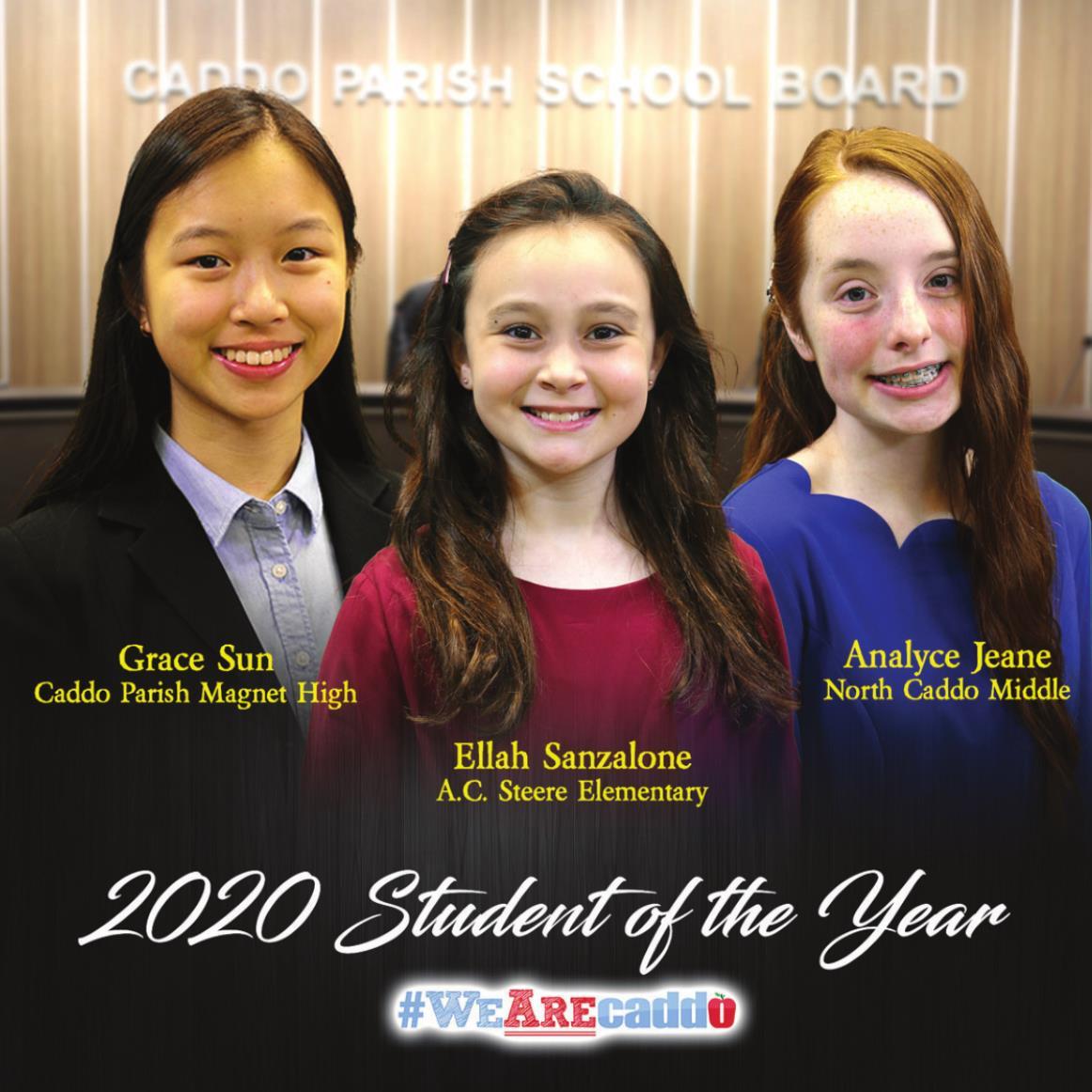 Caddo Schools announces 2020 Students of the Year