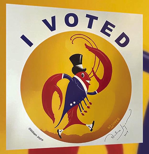 Louisiana ‘I Voted’ sticker for 2024 revealed. See this year’s design!