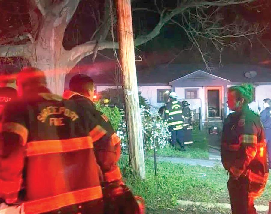 Highland house fire injures three