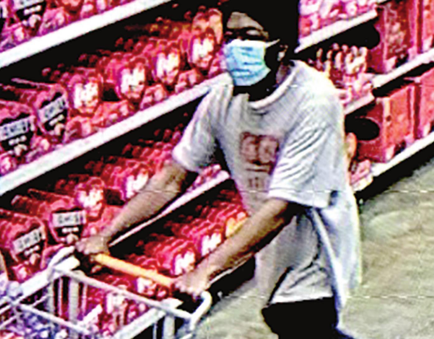 Police seek ID of theft suspect