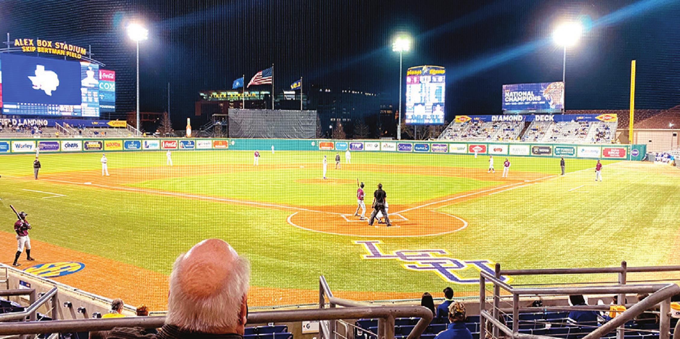 LSU Tigers defeat Texas Southern 10-4 on Tuesday night in Baton Rouge