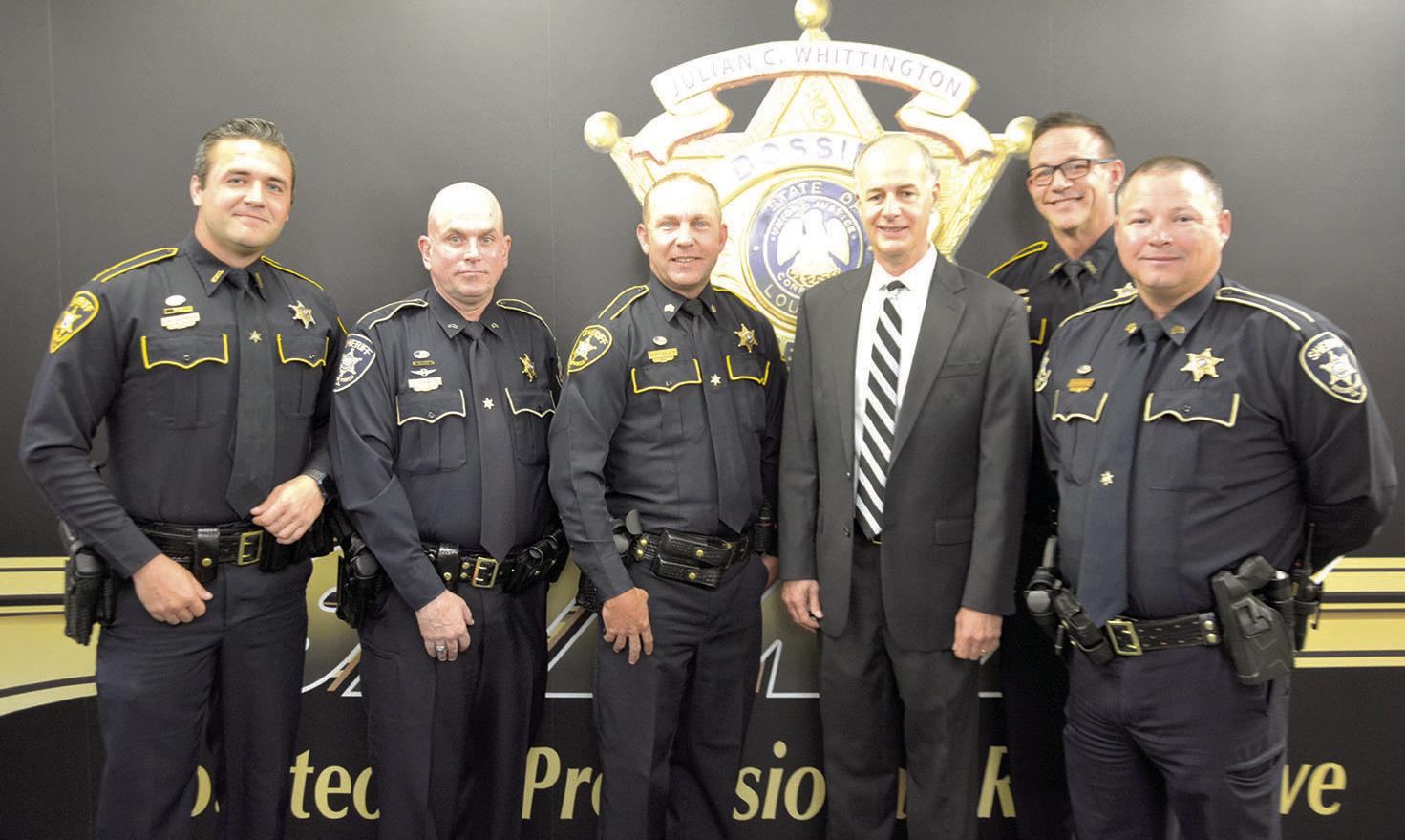 Five deputies promoted