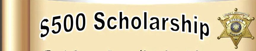 Caddo Sheriff accepting applications for college scholarship!