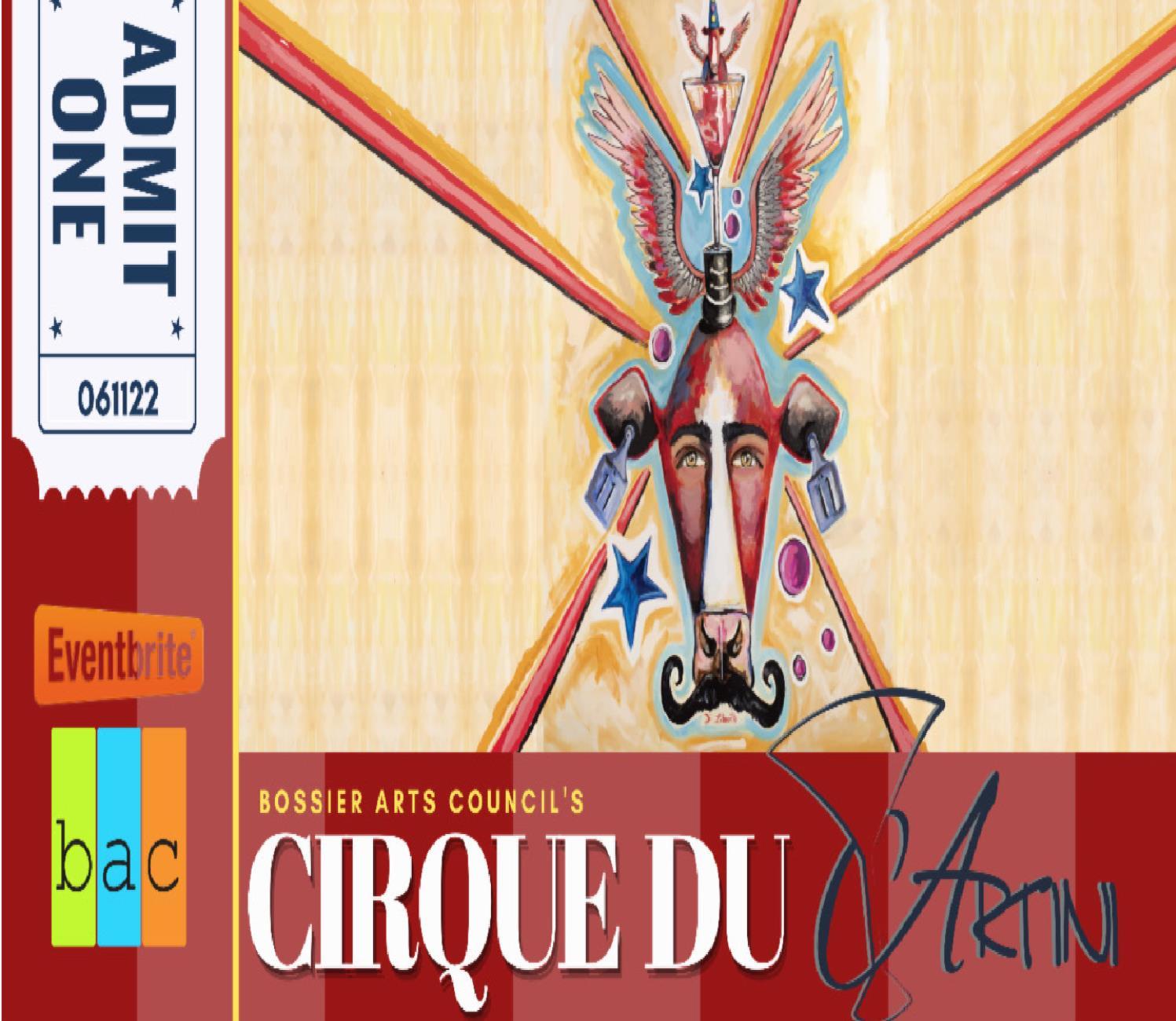 Bossier Arts Council's ARTini heads to the circus!