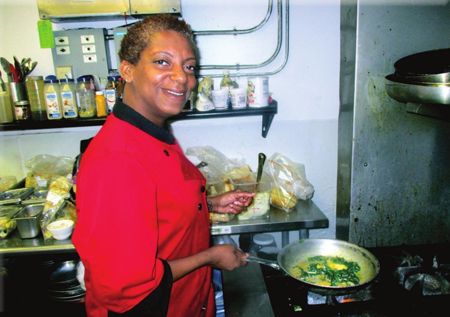 Chef Tootie Morrison cooks with a Southern spin